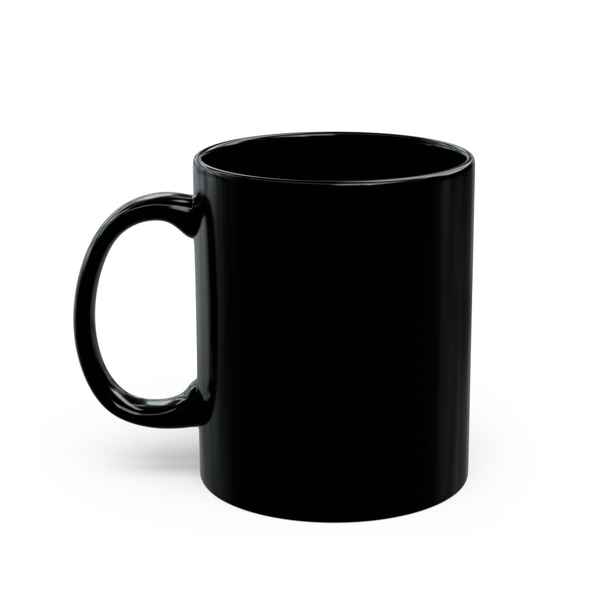 The Rest Is Politics Mug | Black Ceramic Coffee Cup | The Rest is Politics Podcast - alternate angle 2, merchandise