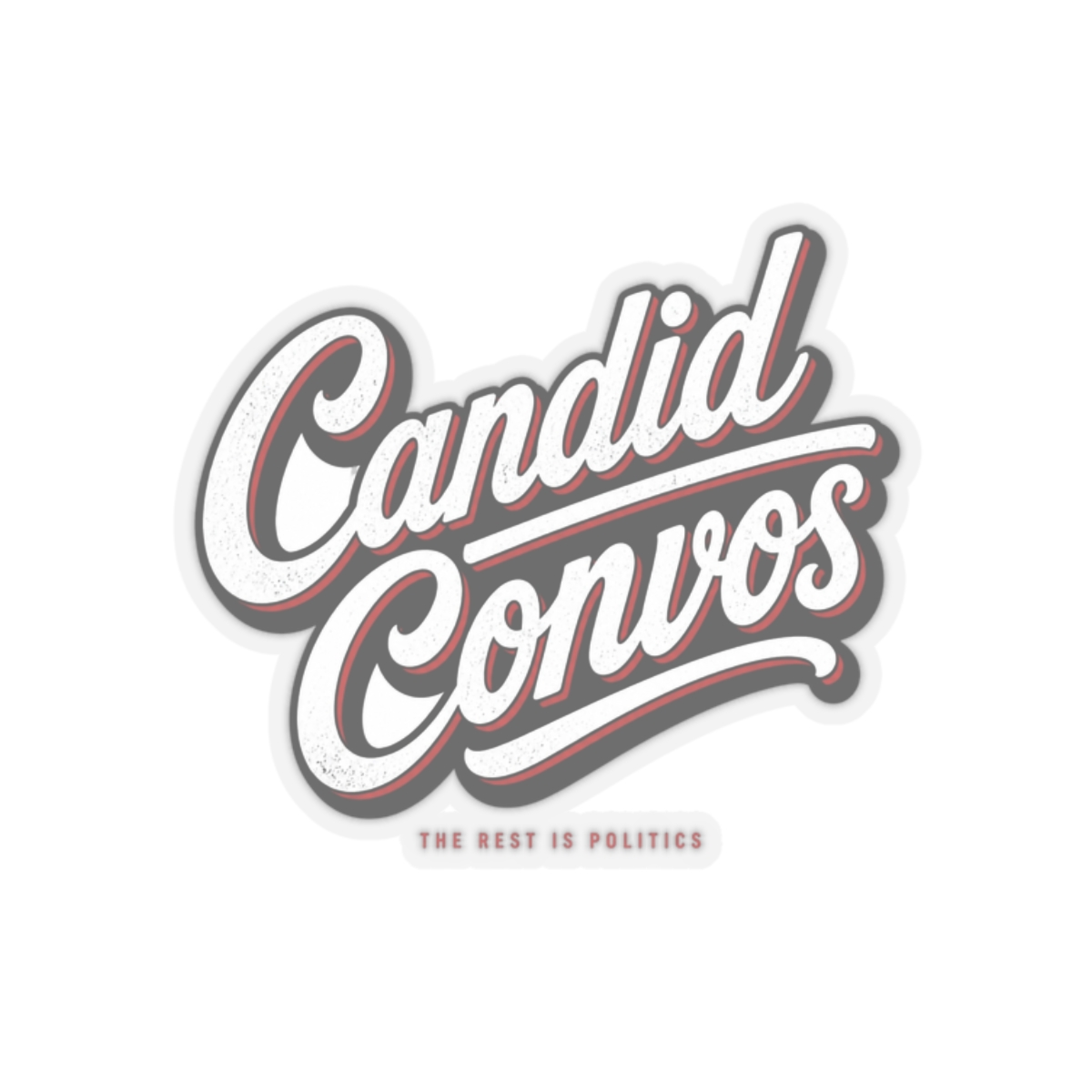 The Rest Is Politics "Candid Convos" Sticker